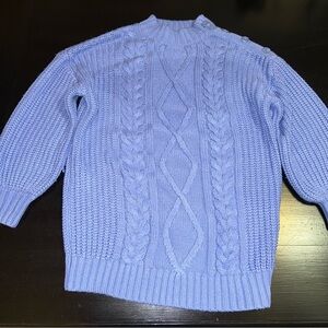 Lillusory Blue Knit Sweater